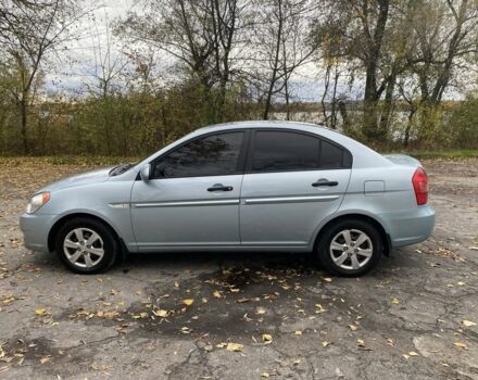 Синий Хендай Акцент, объемом двигателя 1.4 л и пробегом 212 тыс. км за 4500 $, фото 5 на Automoto.ua