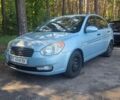 Синий Хендай Акцент, объемом двигателя 1.4 л и пробегом 217 тыс. км за 5000 $, фото 1 на Automoto.ua