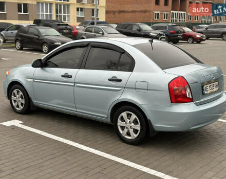 Синий Хендай Акцент, объемом двигателя 1.49 л и пробегом 135 тыс. км за 4900 $, фото 5 на Automoto.ua