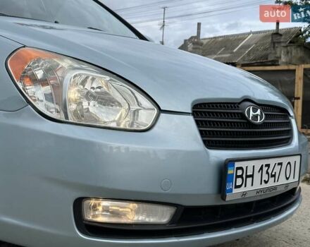 Синий Хендай Акцент, объемом двигателя 1.4 л и пробегом 180 тыс. км за 6200 $, фото 43 на Automoto.ua