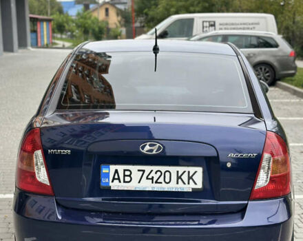 Синій Хендай Акцент, об'ємом двигуна 1.4 л та пробігом 220 тис. км за 5900 $, фото 7 на Automoto.ua