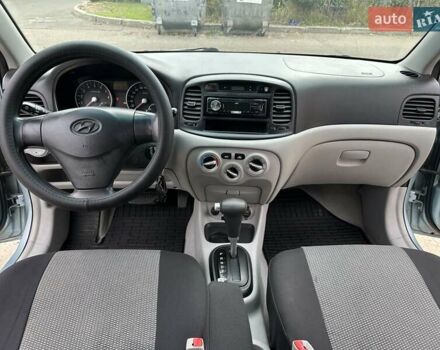 Синій Хендай Акцент, об'ємом двигуна 1.4 л та пробігом 201 тис. км за 5999 $, фото 56 на Automoto.ua