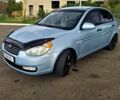 Синій Хендай Акцент, об'ємом двигуна 1.4 л та пробігом 163 тис. км за 4700 $, фото 1 на Automoto.ua