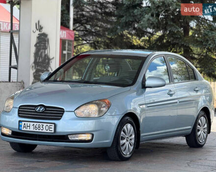 Синий Хендай Акцент, объемом двигателя 1.59 л и пробегом 181 тыс. км за 5600 $, фото 1 на Automoto.ua