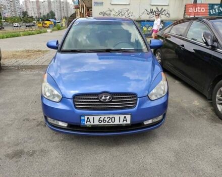 Синій Хендай Акцент, об'ємом двигуна 1.5 л та пробігом 260 тис. км за 4600 $, фото 13 на Automoto.ua