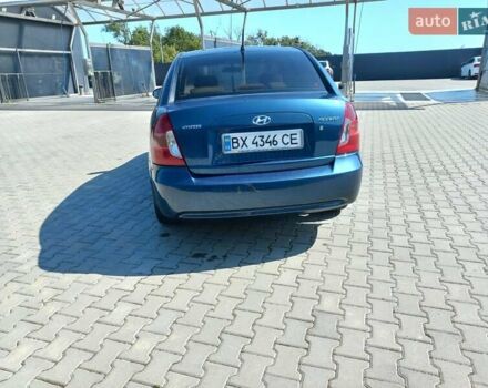 Синій Хендай Акцент, об'ємом двигуна 1.4 л та пробігом 166 тис. км за 4900 $, фото 8 на Automoto.ua