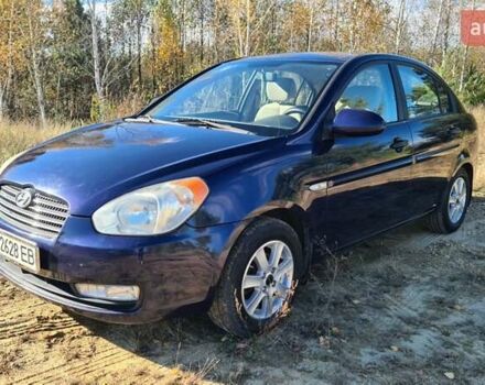 Синій Хендай Акцент, об'ємом двигуна 1.4 л та пробігом 269 тис. км за 4500 $, фото 4 на Automoto.ua