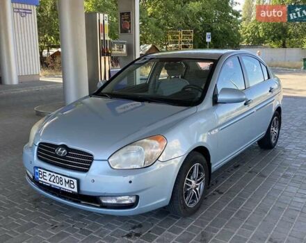 Синій Хендай Акцент, об'ємом двигуна 1.4 л та пробігом 198 тис. км за 5900 $, фото 1 на Automoto.ua