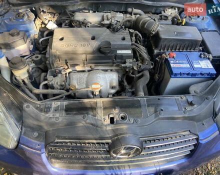 Синий Хендай Акцент, объемом двигателя 1.4 л и пробегом 212 тыс. км за 5500 $, фото 8 на Automoto.ua