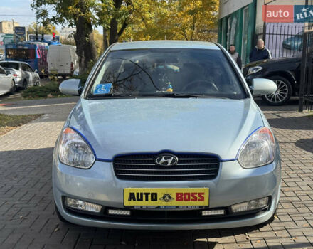 Синій Хендай Акцент, об'ємом двигуна 1.4 л та пробігом 56 тис. км за 7700 $, фото 6 на Automoto.ua