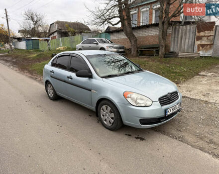 Синий Хендай Акцент, объемом двигателя 1.4 л и пробегом 82 тыс. км за 5500 $, фото 8 на Automoto.ua