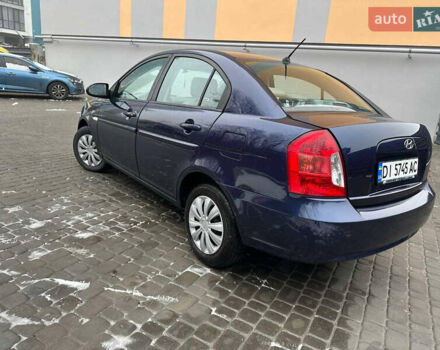 Синий Хендай Акцент, объемом двигателя 1.6 л и пробегом 159 тыс. км за 4600 $, фото 8 на Automoto.ua