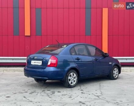 Синій Хендай Акцент, об'ємом двигуна 1.4 л та пробігом 206 тис. км за 4990 $, фото 7 на Automoto.ua