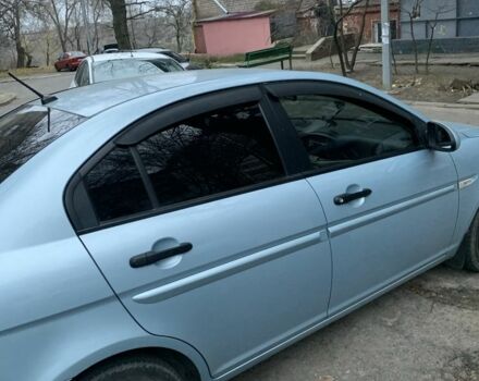 Синий Хендай Акцент, объемом двигателя 1.4 л и пробегом 187 тыс. км за 5700 $, фото 3 на Automoto.ua