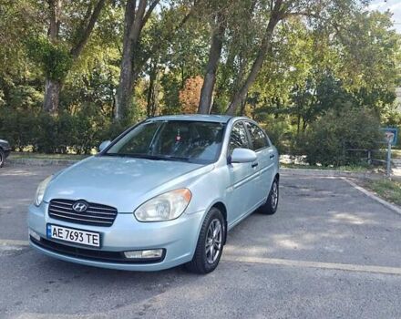 Синий Хендай Акцент, объемом двигателя 1.4 л и пробегом 189 тыс. км за 3800 $, фото 9 на Automoto.ua