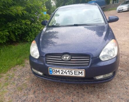 Синій Хендай Акцент, об'ємом двигуна 1.4 л та пробігом 160 тис. км за 4900 $, фото 4 на Automoto.ua