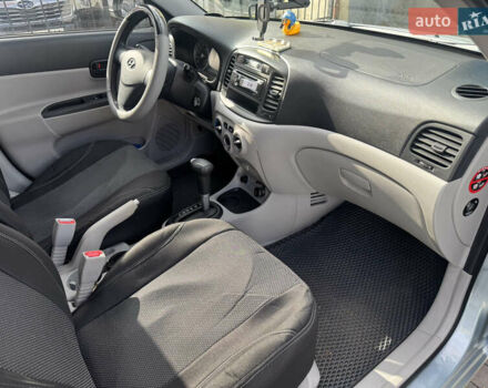 Синій Хендай Акцент, об'ємом двигуна 1.4 л та пробігом 56 тис. км за 7700 $, фото 21 на Automoto.ua