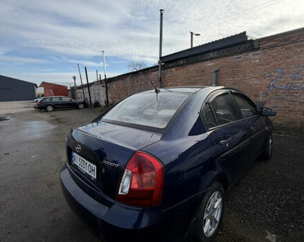 Синий Хендай Акцент, объемом двигателя 1.4 л и пробегом 200 тыс. км за 1500 $, фото 2 на Automoto.ua