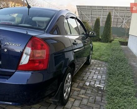 Синий Хендай Акцент, объемом двигателя 1.4 л и пробегом 130 тыс. км за 5000 $, фото 9 на Automoto.ua