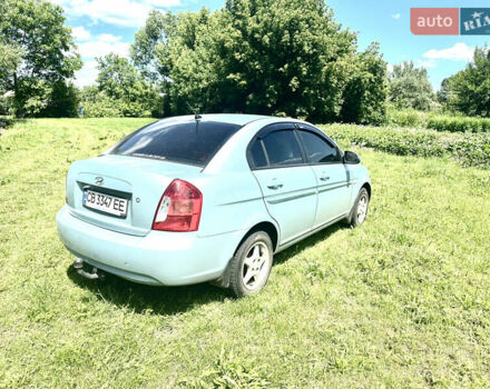 Синій Хендай Акцент, об'ємом двигуна 1.6 л та пробігом 210 тис. км за 5000 $, фото 6 на Automoto.ua