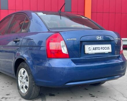 Синій Хендай Акцент, об'ємом двигуна 1.4 л та пробігом 206 тис. км за 4990 $, фото 6 на Automoto.ua