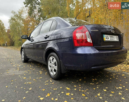 Синій Хендай Акцент, об'ємом двигуна 0 л та пробігом 63 тис. км за 6200 $, фото 5 на Automoto.ua