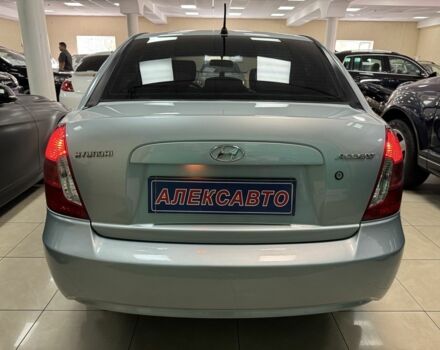 Синий Хендай Акцент, объемом двигателя 1.4 л и пробегом 168 тыс. км за 6200 $, фото 2 на Automoto.ua