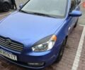 Синий Хендай Акцент, объемом двигателя 1.4 л и пробегом 210 тыс. км за 4000 $, фото 1 на Automoto.ua