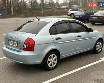 Синий Хендай Акцент, объемом двигателя 1.49 л и пробегом 135 тыс. км за 4900 $, фото 3 на Automoto.ua