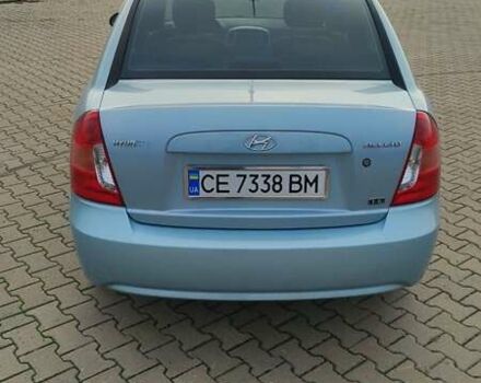 Синий Хендай Акцент, объемом двигателя 1.6 л и пробегом 171 тыс. км за 6450 $, фото 3 на Automoto.ua