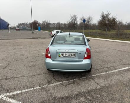 Синий Хендай Акцент, объемом двигателя 1.4 л и пробегом 170 тыс. км за 5300 $, фото 2 на Automoto.ua