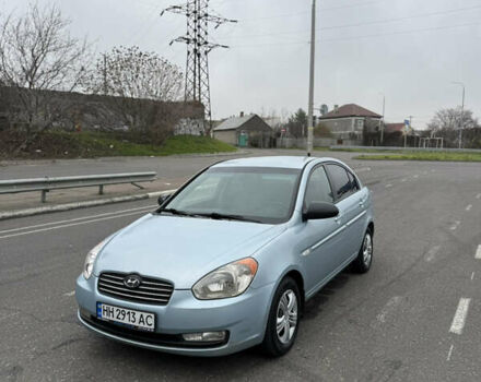 Синій Хендай Акцент, об'ємом двигуна 1.6 л та пробігом 182 тис. км за 4790 $, фото 3 на Automoto.ua