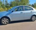 Синий Хендай Акцент, объемом двигателя 1.6 л и пробегом 297 тыс. км за 4200 $, фото 2 на Automoto.ua