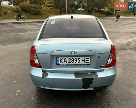 Синій Хендай Акцент, об'ємом двигуна 1.6 л та пробігом 181 тис. км за 5700 $, фото 5 на Automoto.ua