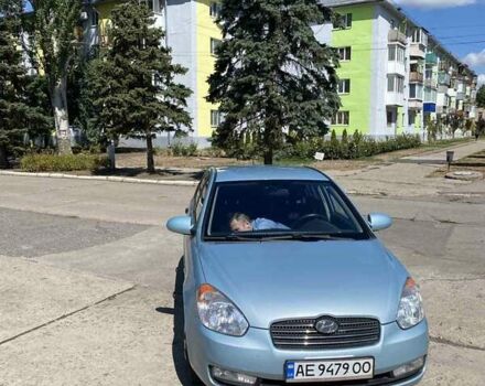 Синий Хендай Акцент, объемом двигателя 1.5 л и пробегом 225 тыс. км за 5500 $, фото 12 на Automoto.ua