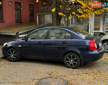 Синий Хендай Акцент, объемом двигателя 1.4 л и пробегом 171 тыс. км за 5499 $, фото 7 на Automoto.ua