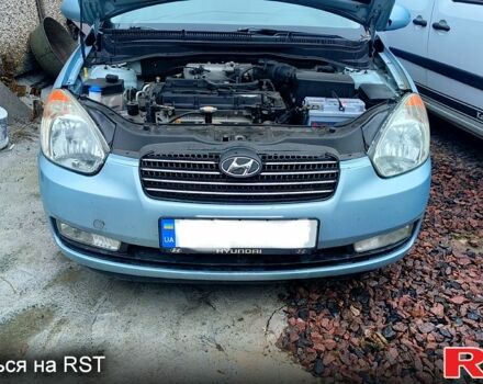 Синій Хендай Акцент, об'ємом двигуна 1.4 л та пробігом 113 тис. км за 2400 $, фото 1 на Automoto.ua