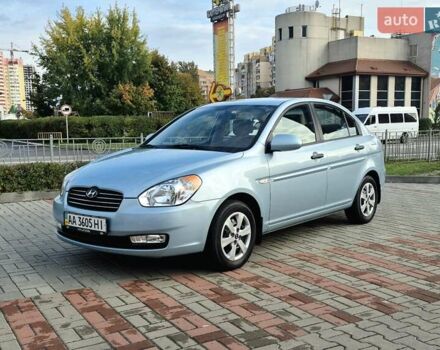 Синий Хендай Акцент, объемом двигателя 1.4 л и пробегом 57 тыс. км за 6550 $, фото 9 на Automoto.ua