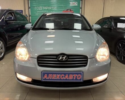 Синий Хендай Акцент, объемом двигателя 1.4 л и пробегом 168 тыс. км за 6200 $, фото 5 на Automoto.ua