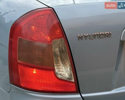 Синий Хендай Акцент, объемом двигателя 1.4 л и пробегом 180 тыс. км за 6200 $, фото 23 на Automoto.ua