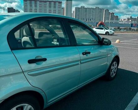 Синій Хендай Акцент, об'ємом двигуна 1.4 л та пробігом 82 тис. км за 6000 $, фото 17 на Automoto.ua