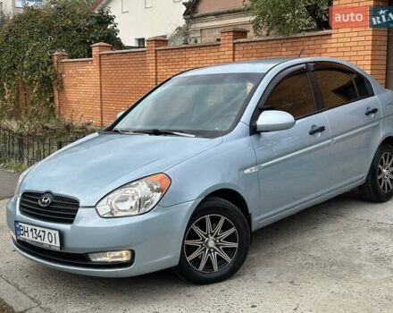Синій Хендай Акцент, об'ємом двигуна 1.4 л та пробігом 201 тис. км за 5999 $, фото 6 на Automoto.ua