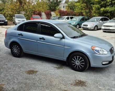 Синій Хендай Акцент, об'ємом двигуна 1.4 л та пробігом 201 тис. км за 4800 $, фото 7 на Automoto.ua