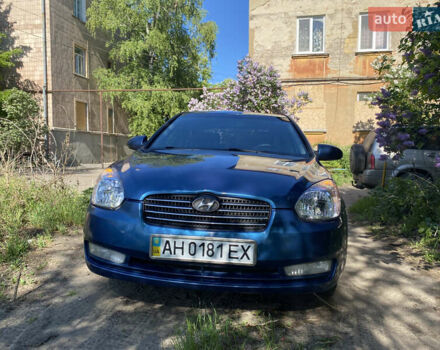 Синий Хендай Акцент, объемом двигателя 1.4 л и пробегом 137 тыс. км за 5299 $, фото 11 на Automoto.ua