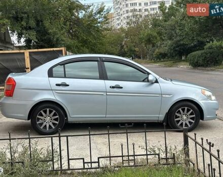 Синий Хендай Акцент, объемом двигателя 1.4 л и пробегом 180 тыс. км за 6200 $, фото 29 на Automoto.ua