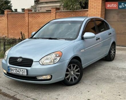 Синій Хендай Акцент, об'ємом двигуна 1.4 л та пробігом 201 тис. км за 5999 $, фото 1 на Automoto.ua