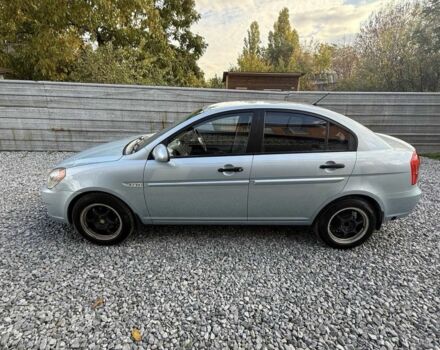 Синій Хендай Акцент, об'ємом двигуна 1.4 л та пробігом 168 тис. км за 4350 $, фото 8 на Automoto.ua