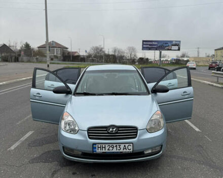 Синій Хендай Акцент, об'ємом двигуна 1.6 л та пробігом 182 тис. км за 4790 $, фото 21 на Automoto.ua