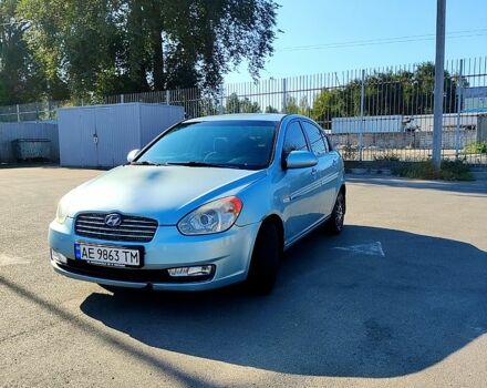 Синій Хендай Акцент, об'ємом двигуна 1.5 л та пробігом 300 тис. км за 5500 $, фото 1 на Automoto.ua
