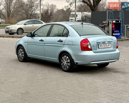 Синій Хендай Акцент, об'ємом двигуна 1.4 л та пробігом 102 тис. км за 4999 $, фото 6 на Automoto.ua